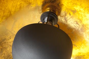 Hanglamp zwart goud 55cm